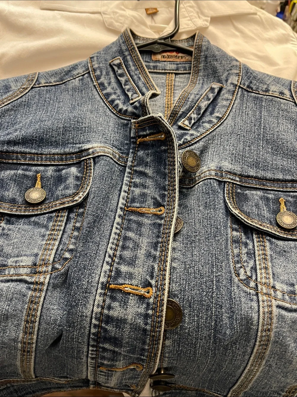 Classic Women's Denim Jacket - Blue